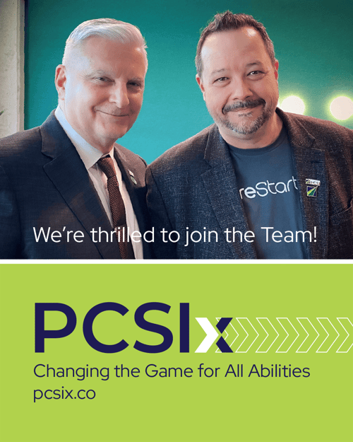Photo: Tony Cucolo, President &amp; CEO of PCSI, with Lamarque Polvado, Executive Director of PCSIx