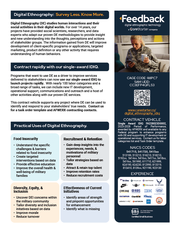 cover image of the Feedback informational one-pager